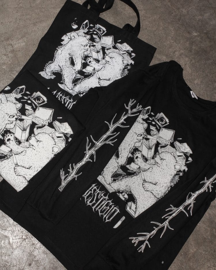 Camiseta vestigial - duelo a muerte con cuchillos